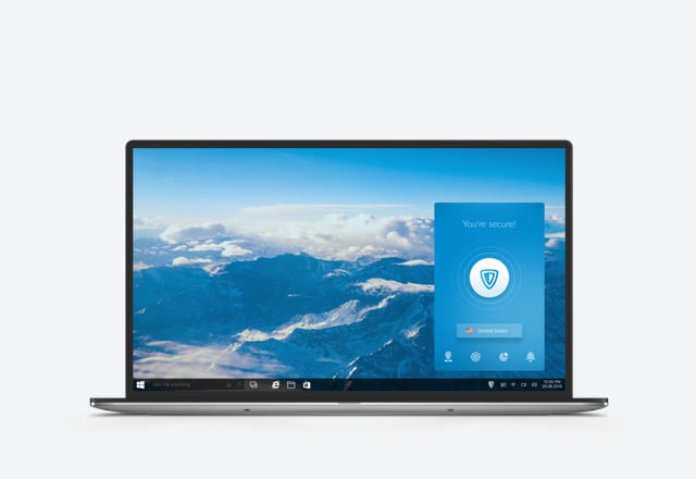 Chromebook with ZenMate VPN installed